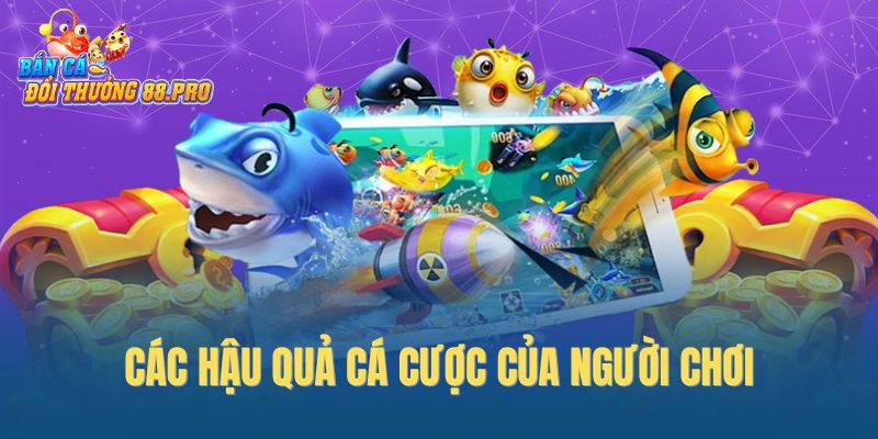 Các hậu quả cá cược của người chơi